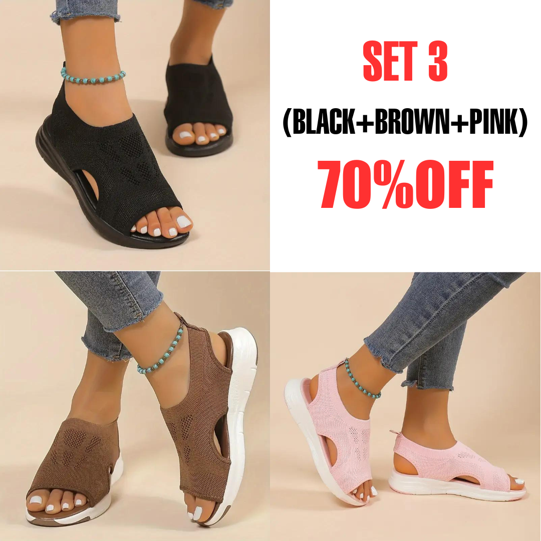 🔥Special Summer Sale🔥- PREMIUM  Orthopedic Mesh Breathable Hollow Comfortable Sandals