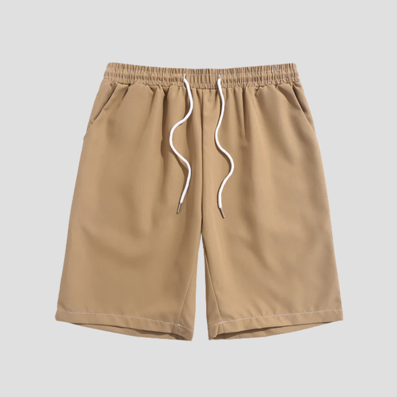 Men's cotton linen casual shorts