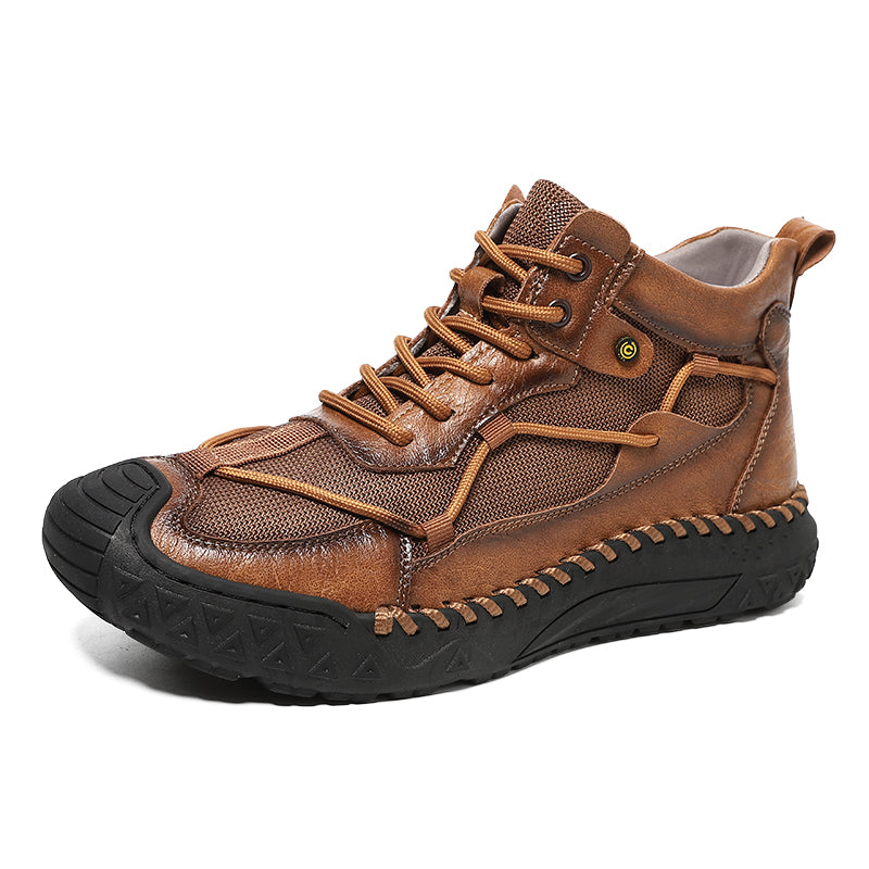 ⏰ 50% off - Men's Handmade Genuine Leather Non-Slip Orthopedic Shoes