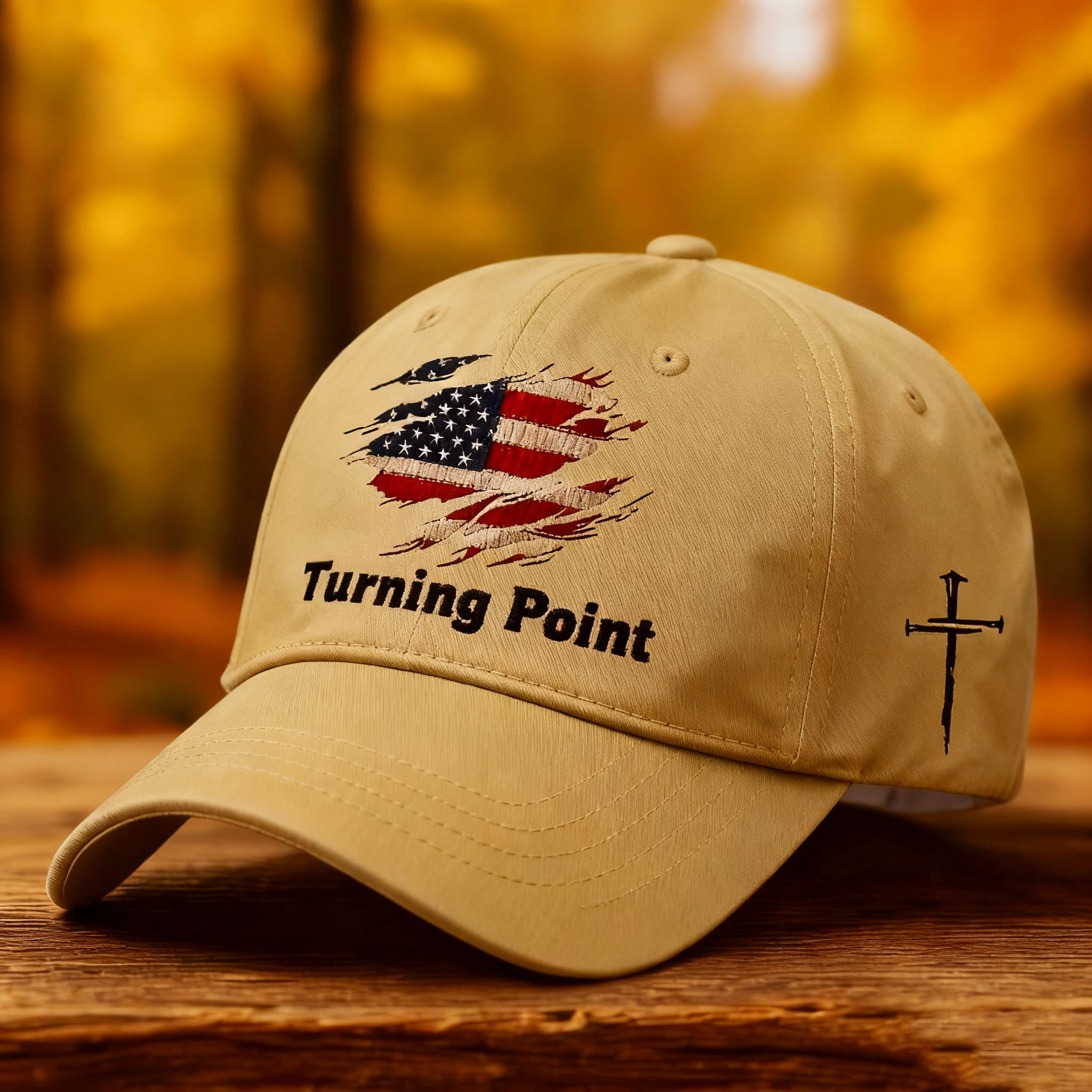 🔥Last Day 49% Off - Turning Point USA Printed Baseball Cap