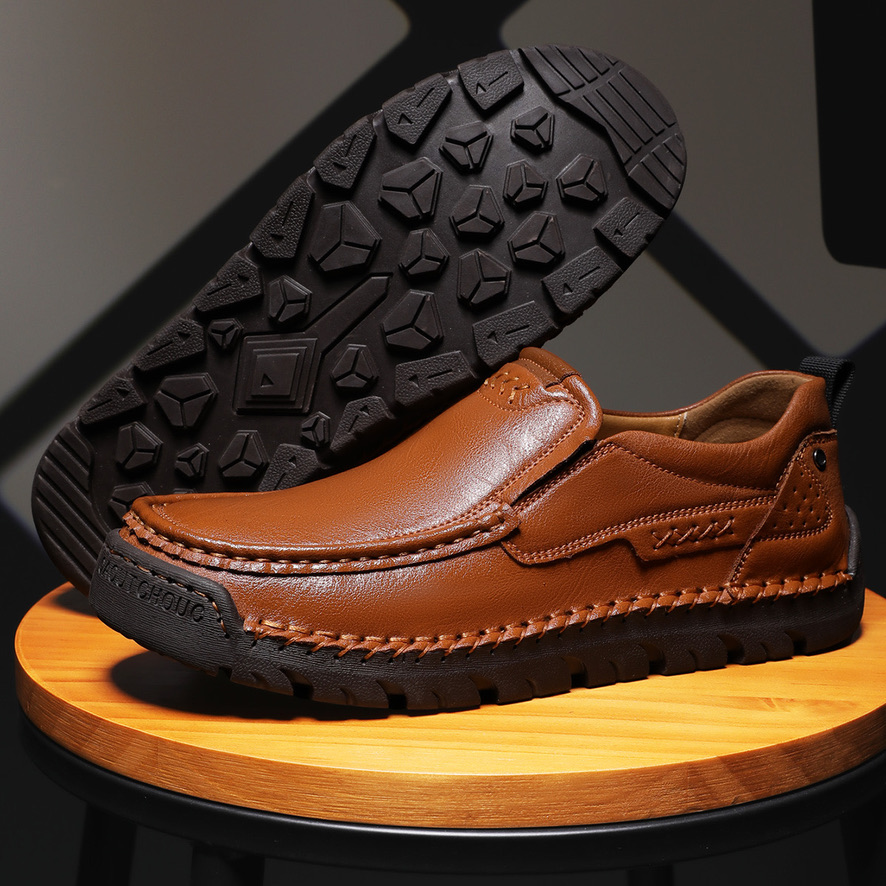 ⏰Last Day! 60% OFF 🔥Findbestes®Men's Handcrafted Cowhide Orthopedic Loafers