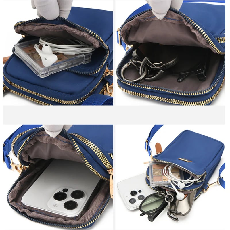 💖Anti-Theft 3-Layer Shoulder Crossbody Bag