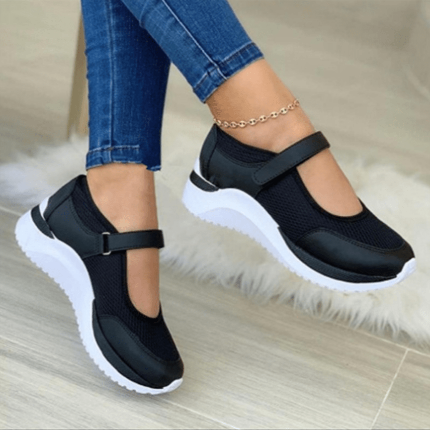 🔥Last Day Promotion 50% OFF - Women's Casual Round Toe Orthopedic Platform Shoes