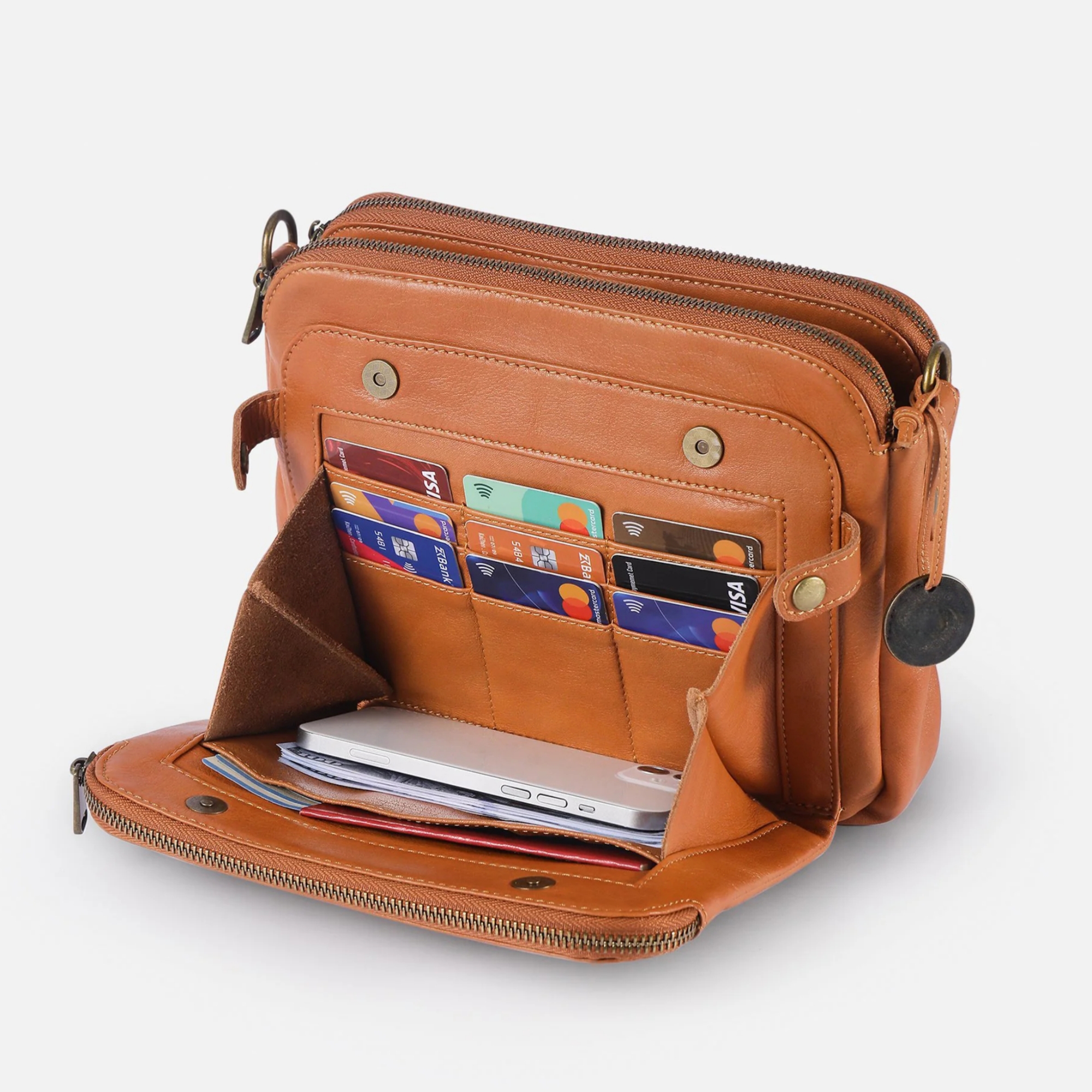 Women's Calfskin Leather Shoulder Bag