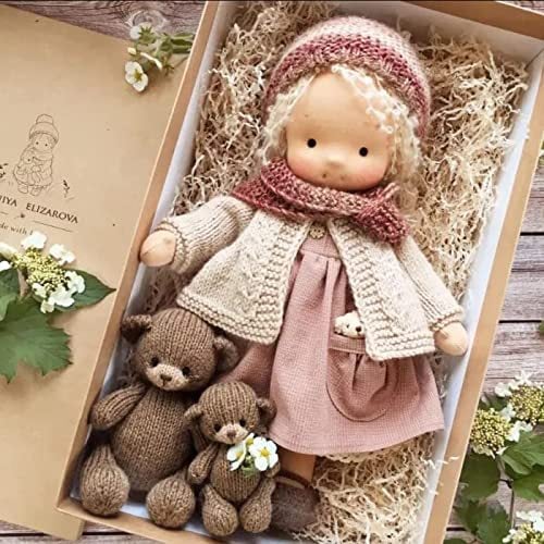 🎁🎁The Best Christmas Gift for Kids-Handmade Waldorf Doll👧(Buy 2 Free Shipping)