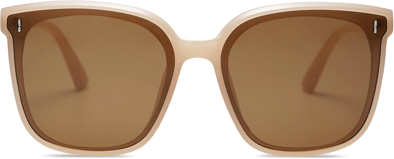 SOJOS Trendy Oversized Sunglasses for Women and Men