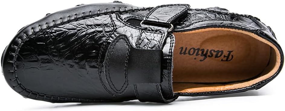 Genuine Leather Men's orthopedic Loafers