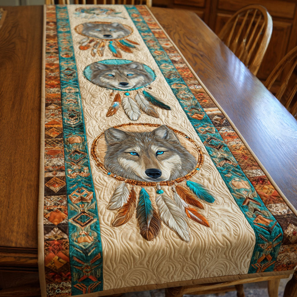 Wildfire Spirit Quilted Table Runner NCU0TV1192