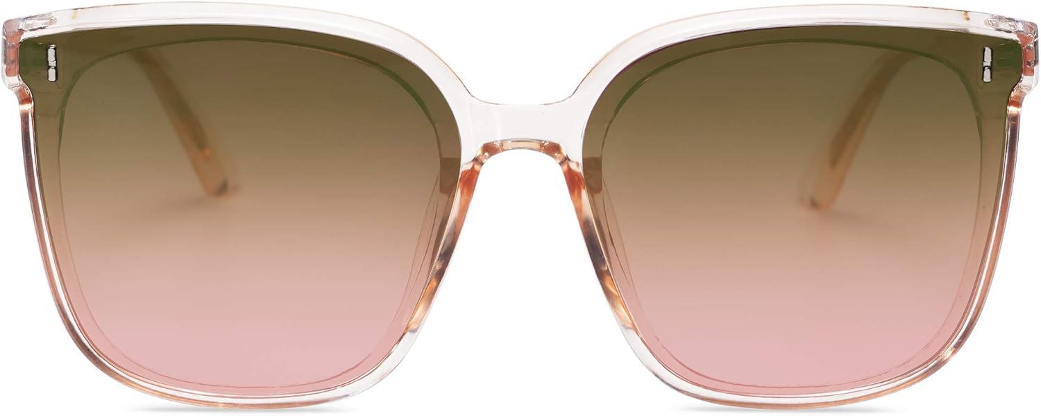 SOJOS Trendy Oversized Sunglasses for Women and Men