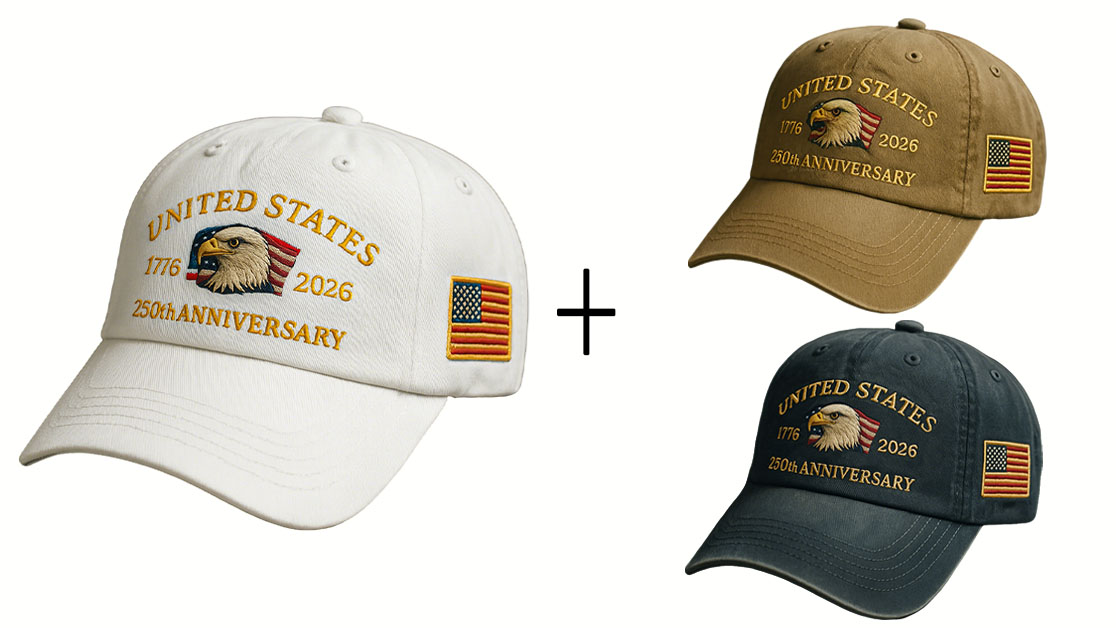 🎉United States 250th Anniversary Eagle Hat – Celebrate Freedom in Style