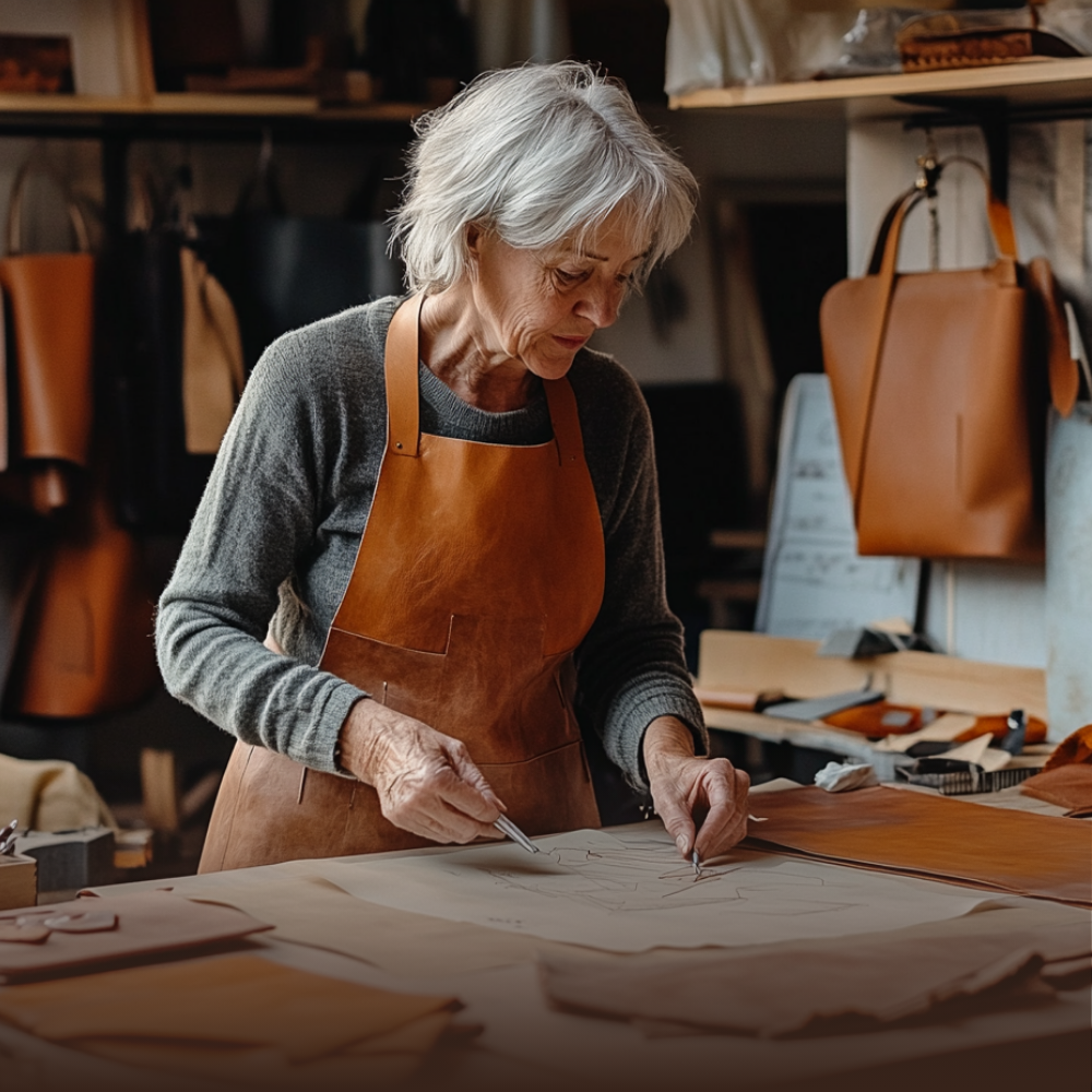 Vintage leather bag - My last collection