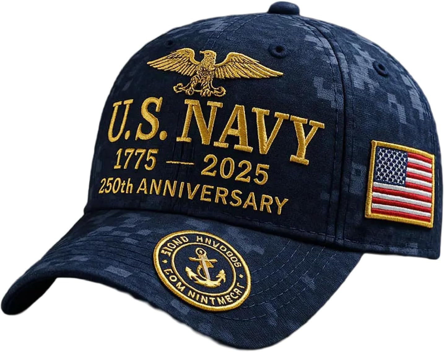 🔥Last day 30% off - USMC 250th Anniversary Adjustable Embroidered Vintage Washed Hat