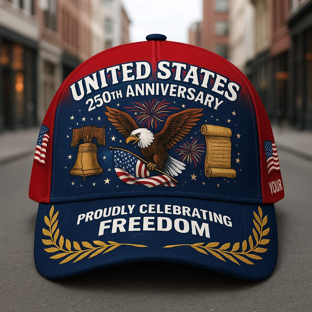 United States 250th Anniversary Commemorative Cap