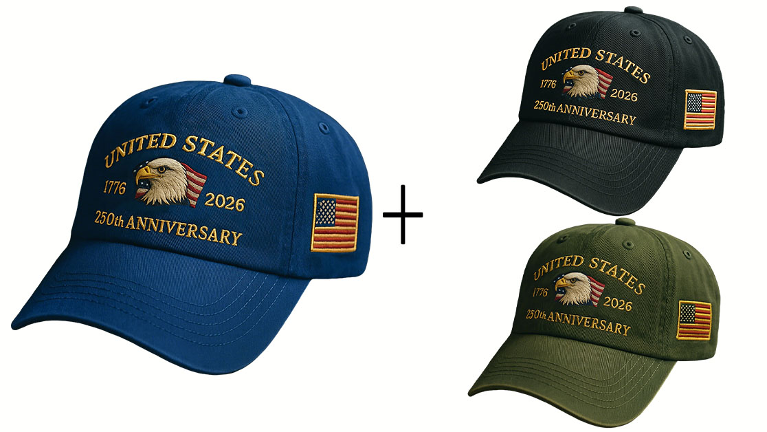 🎉United States 250th Anniversary Eagle Hat – Celebrate Freedom in Style