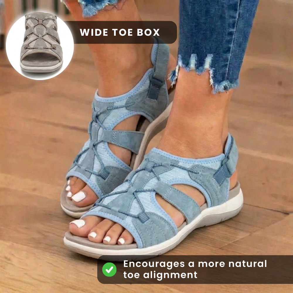 🔥LAST DAY 70% OFF🔥Orthopedic Sport Mesh Sandals - Multi-Strap Adjustable Design