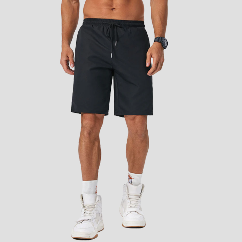 Men's cotton linen casual shorts