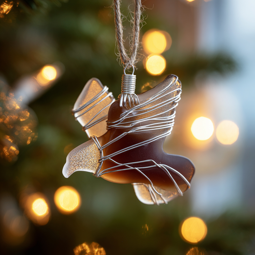 🔥LAST DAY 49% OFF - 🐦Sea Glass Birds Ornament