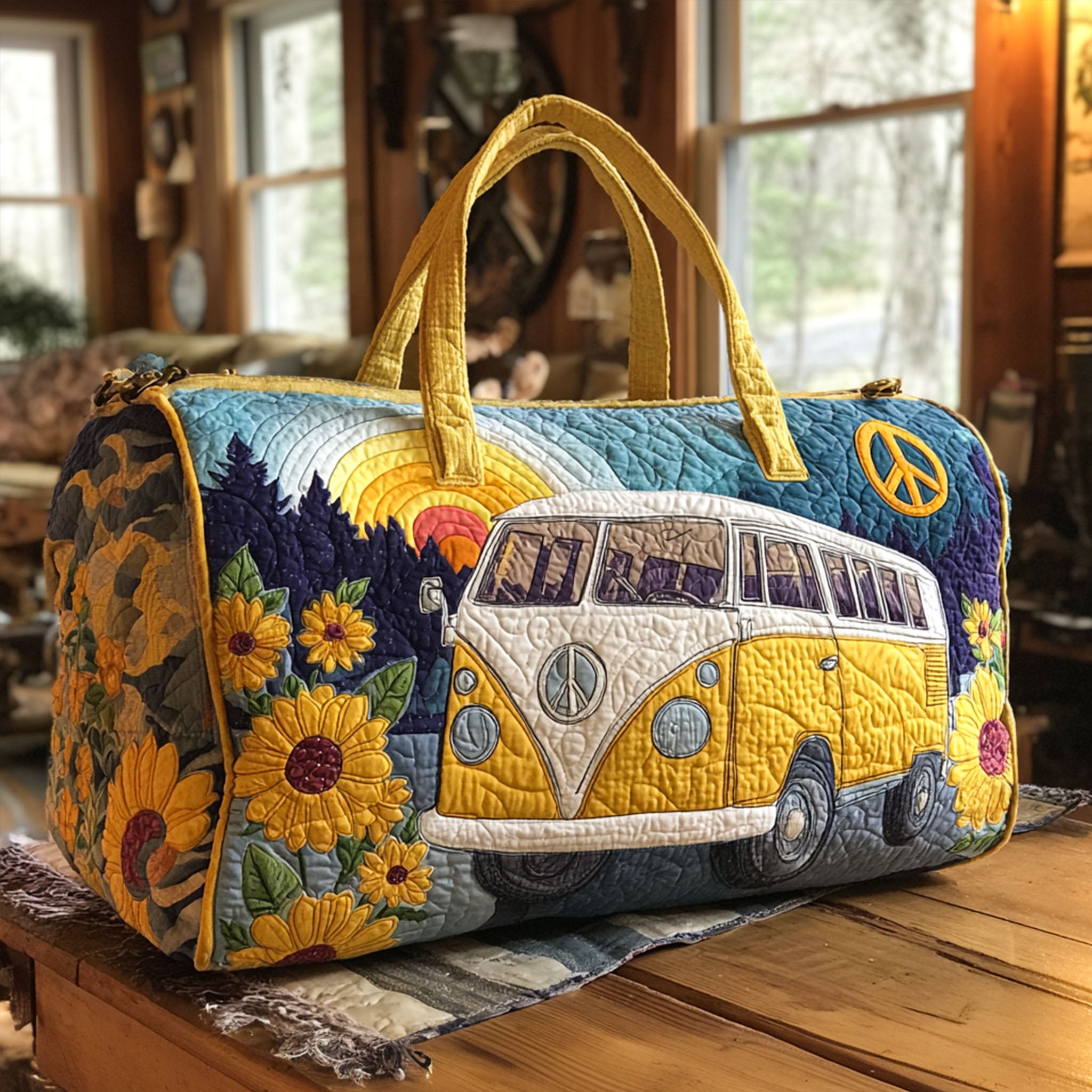 Adventure Lane Quilted Duffle Bag NCU0PT8944