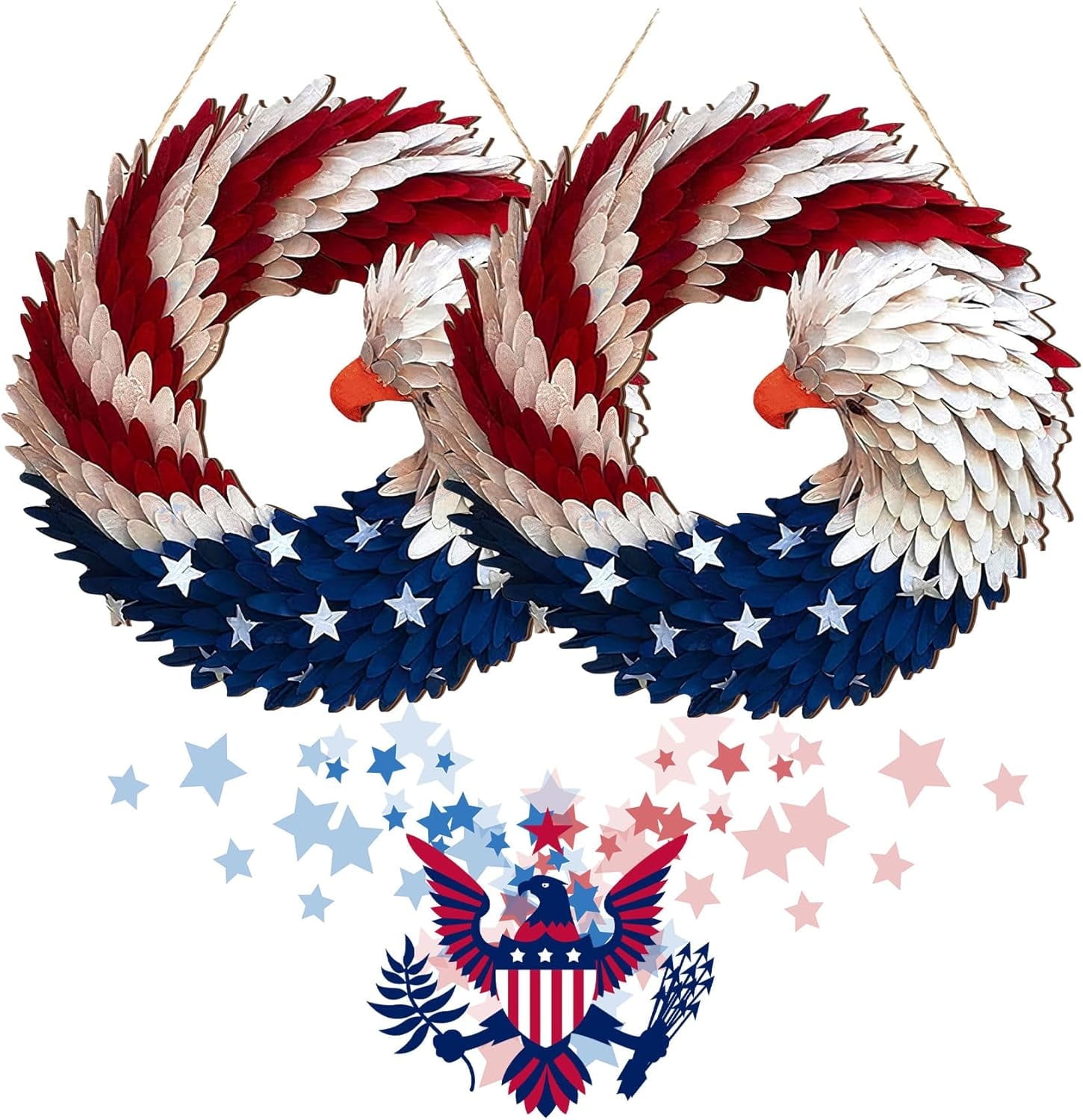 Celebrate 250 Years of America! Limited Edition Eagle Wreath
