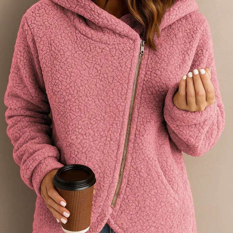 Finddbest™ – Myk jakke med Hette