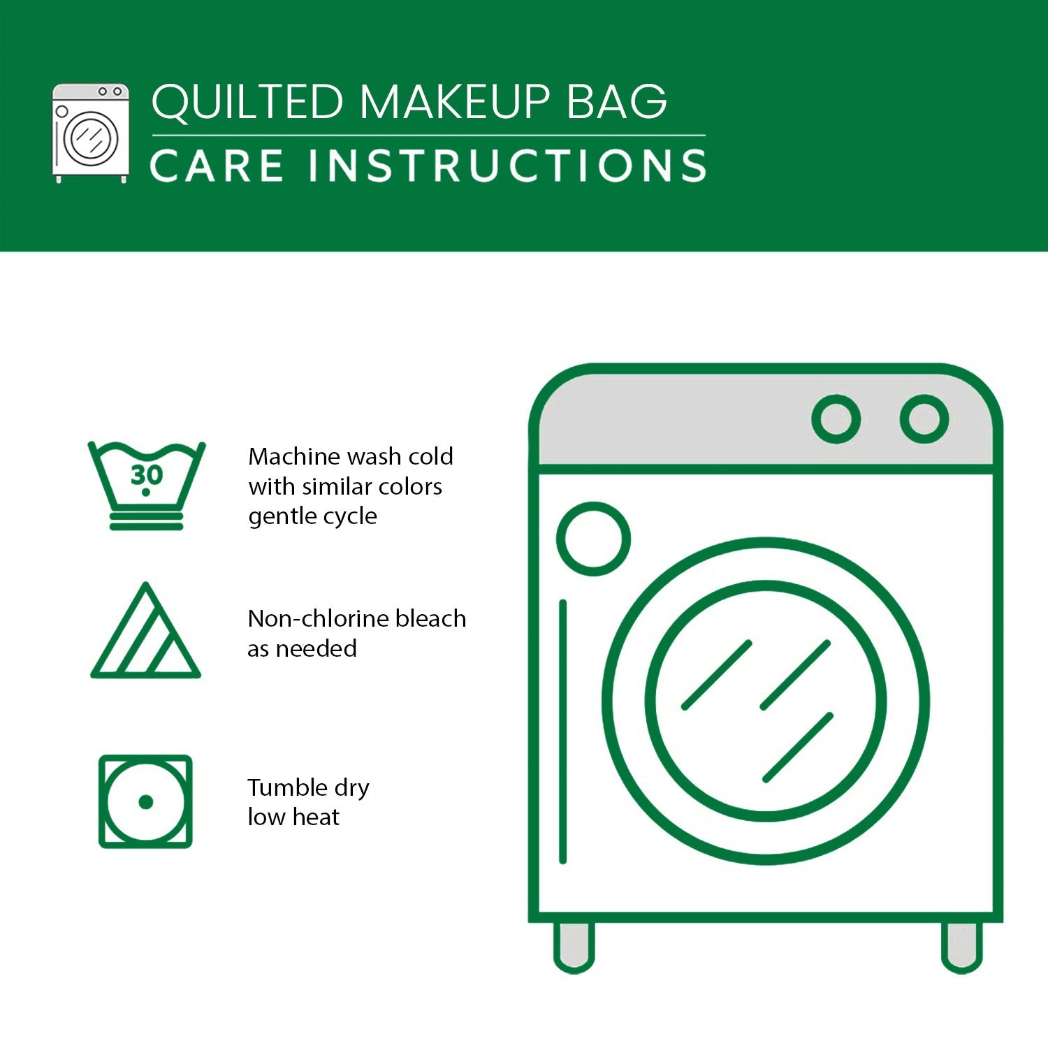 Bloom Dance Quilted Makeup Bag NCU0NT10158