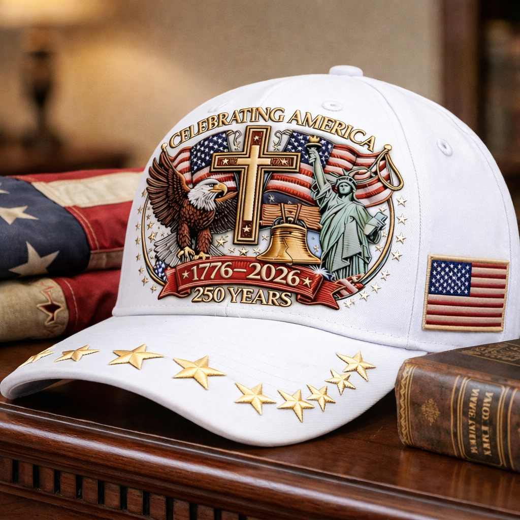 Celebrating America 250th Anniversary Baseball Cap (1776–2026)