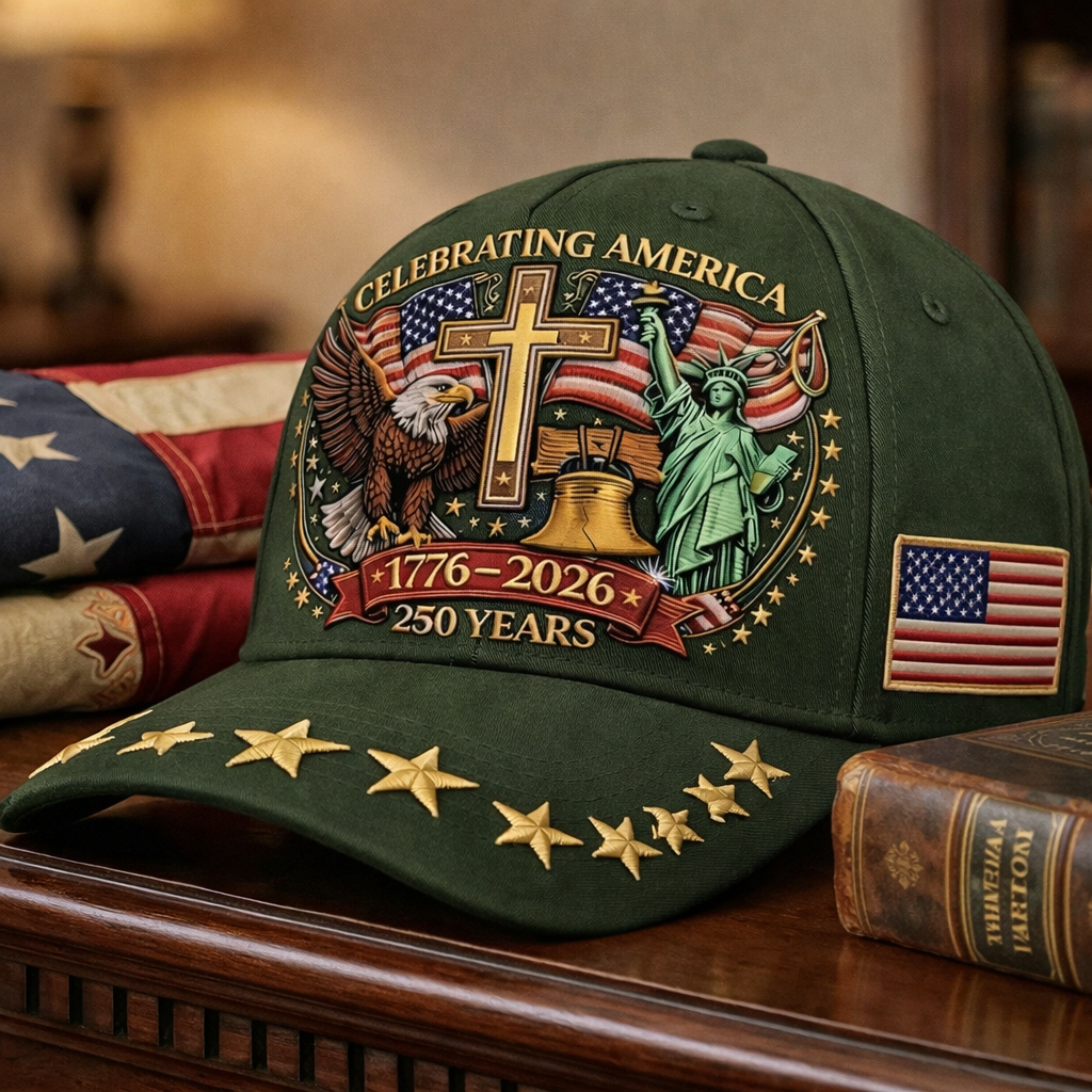 Celebrating America 250th Anniversary Baseball Cap (1776–2026)