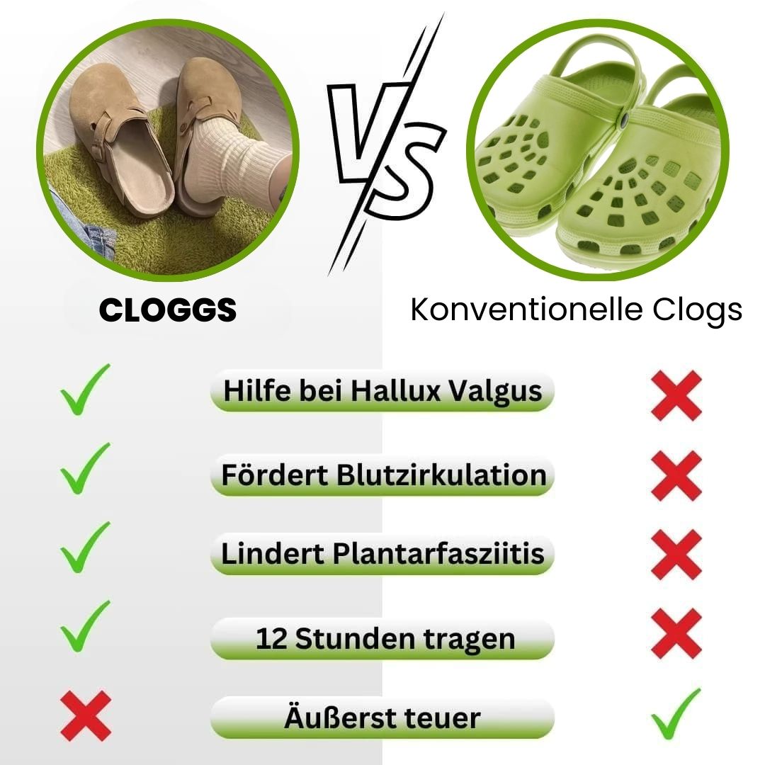 Cloggs - the original for maximum comfort