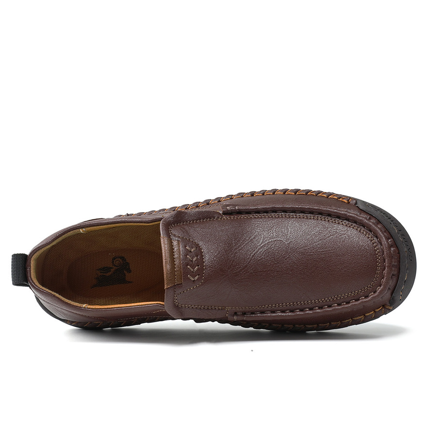 ⏰Last Day! 60% OFF 🔥Findbestes®Men's Handcrafted Cowhide Orthopedic Loafers