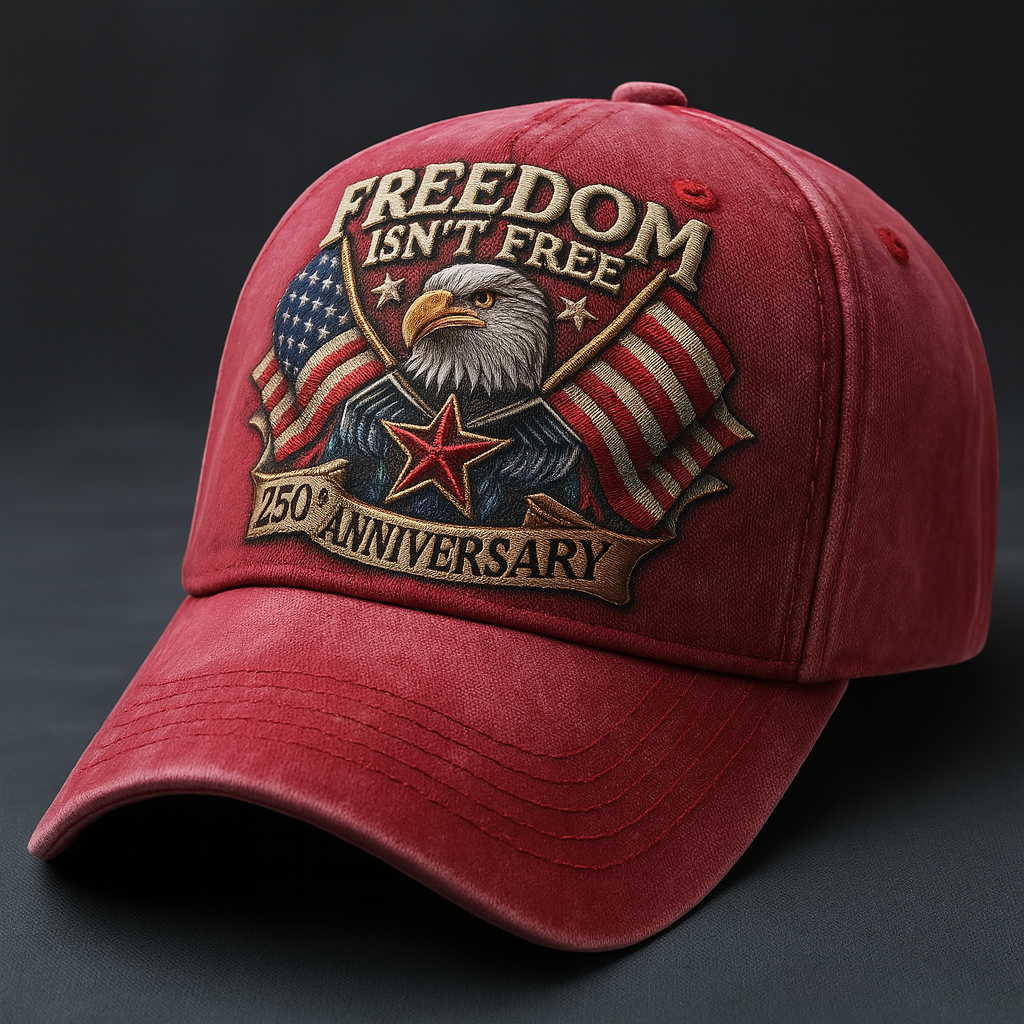 Freedom Isn't Free 250th Anniversary Hat