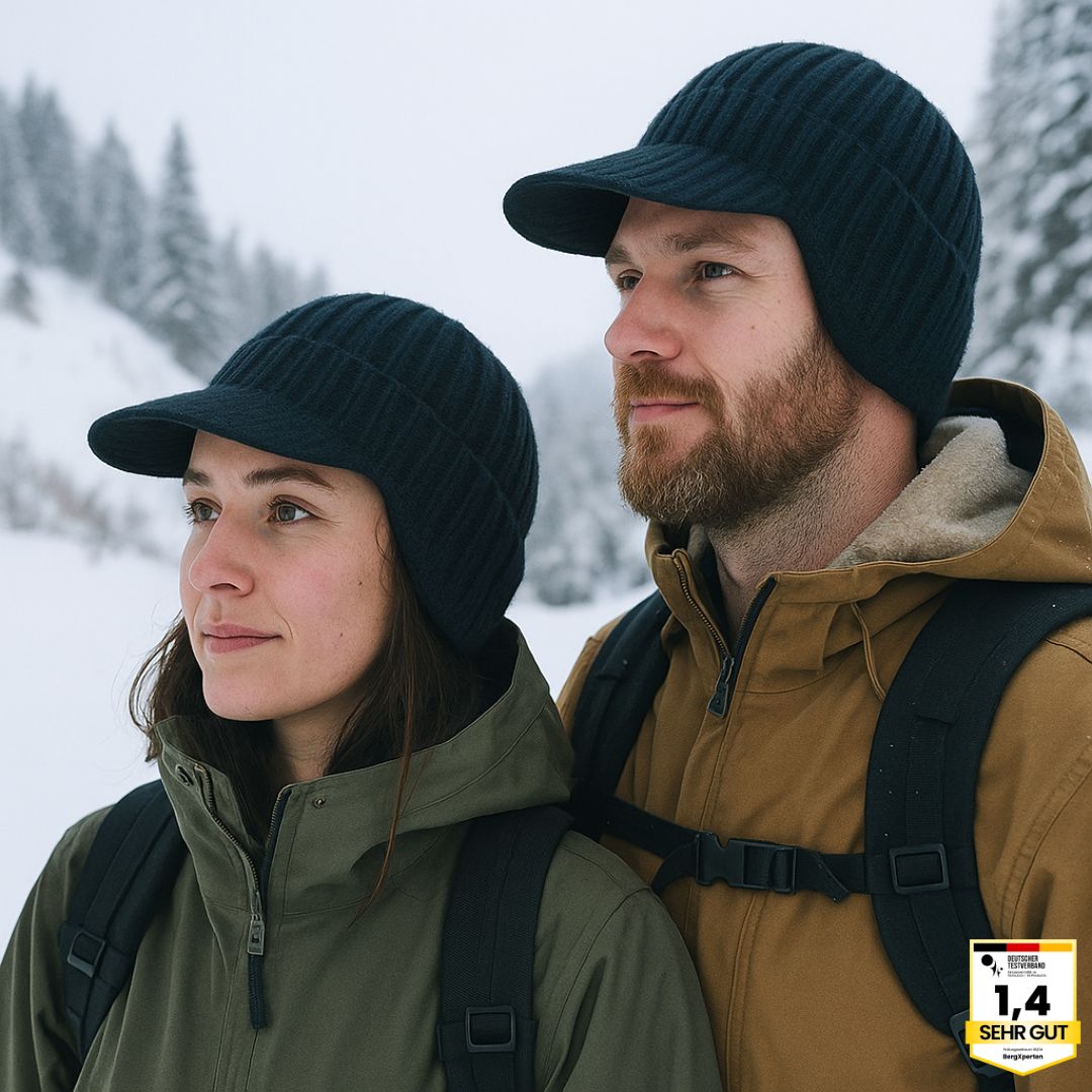 Fjordwarm – Scandinavian winter hat with ear protection (Unisex, one size fits all)