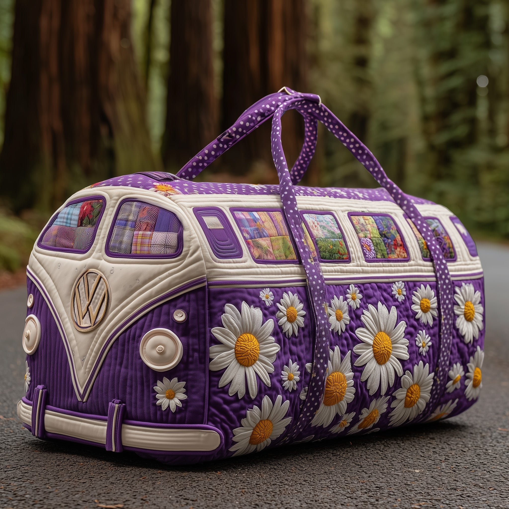 Blossom Path Quilted Duffle Bag GFTOTP12297