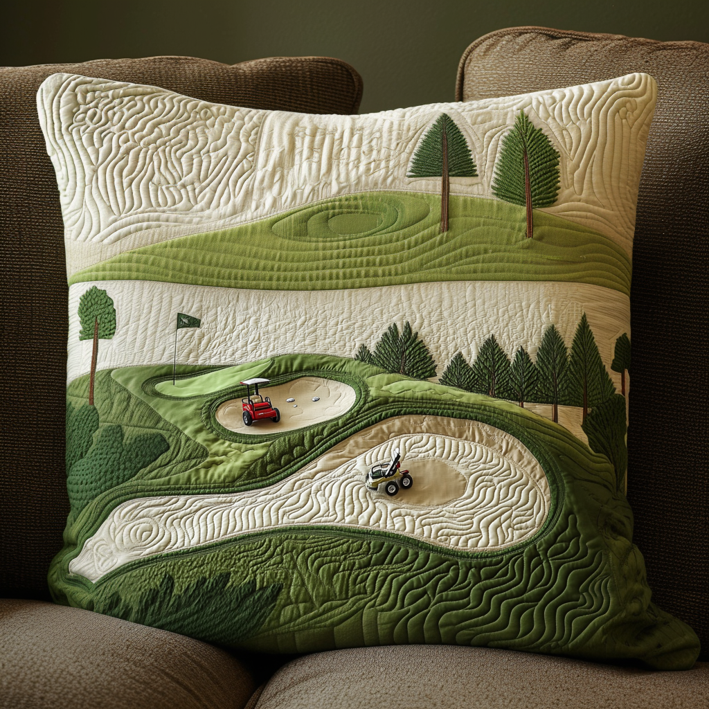 Harmony Pines Quilted Pillow Case NCU0NT7973