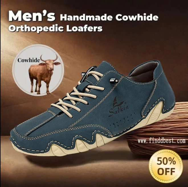 Last day 70% off 🔥Men's genuine slip-on loafers