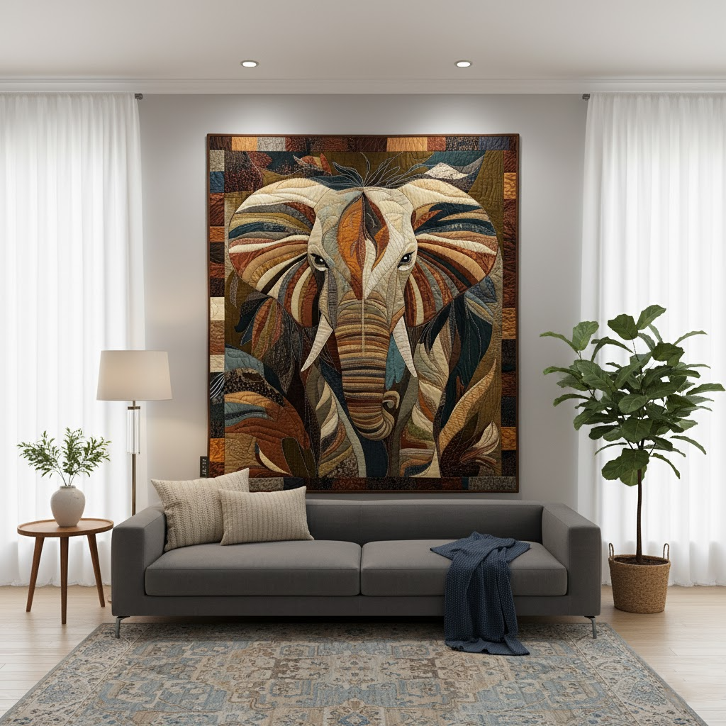 Midnight Wanderer Quilted Blanket NCU0DK659