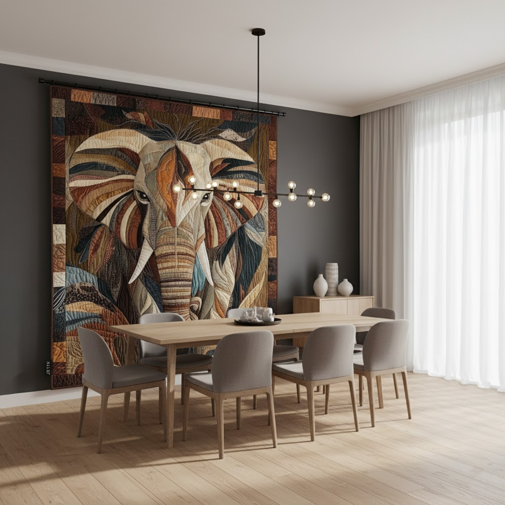 Midnight Wanderer Quilted Blanket NCU0DK659