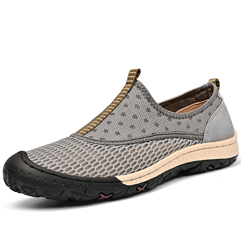 Breathable Comfortable Mesh Slip-On Orthopedic Outdoor Shoes