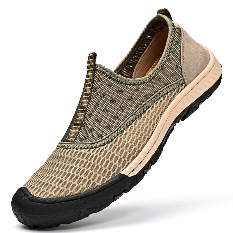 Breathable Comfortable Mesh Slip-On Orthopedic Outdoor Shoes