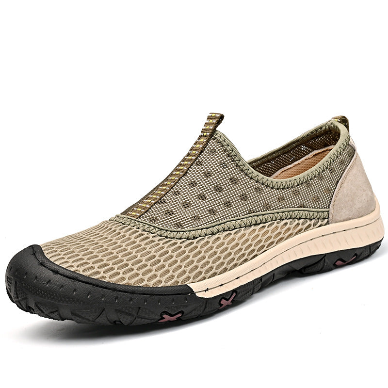 Breathable Comfortable Mesh Slip-On Orthopedic Outdoor Shoes