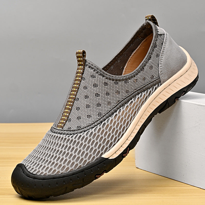 Breathable Comfortable Mesh Slip-On Orthopedic Outdoor Shoes
