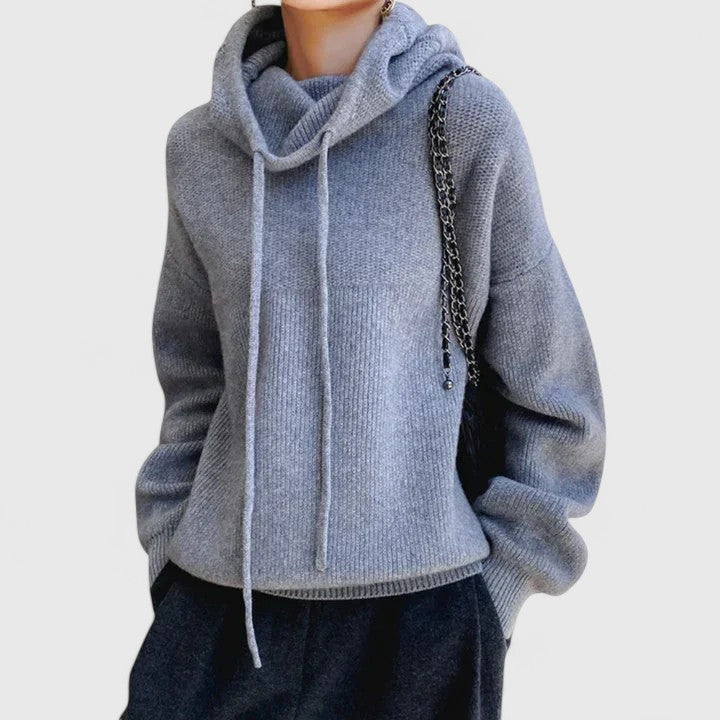 2025 Model Comfortable High-Neck Sweater