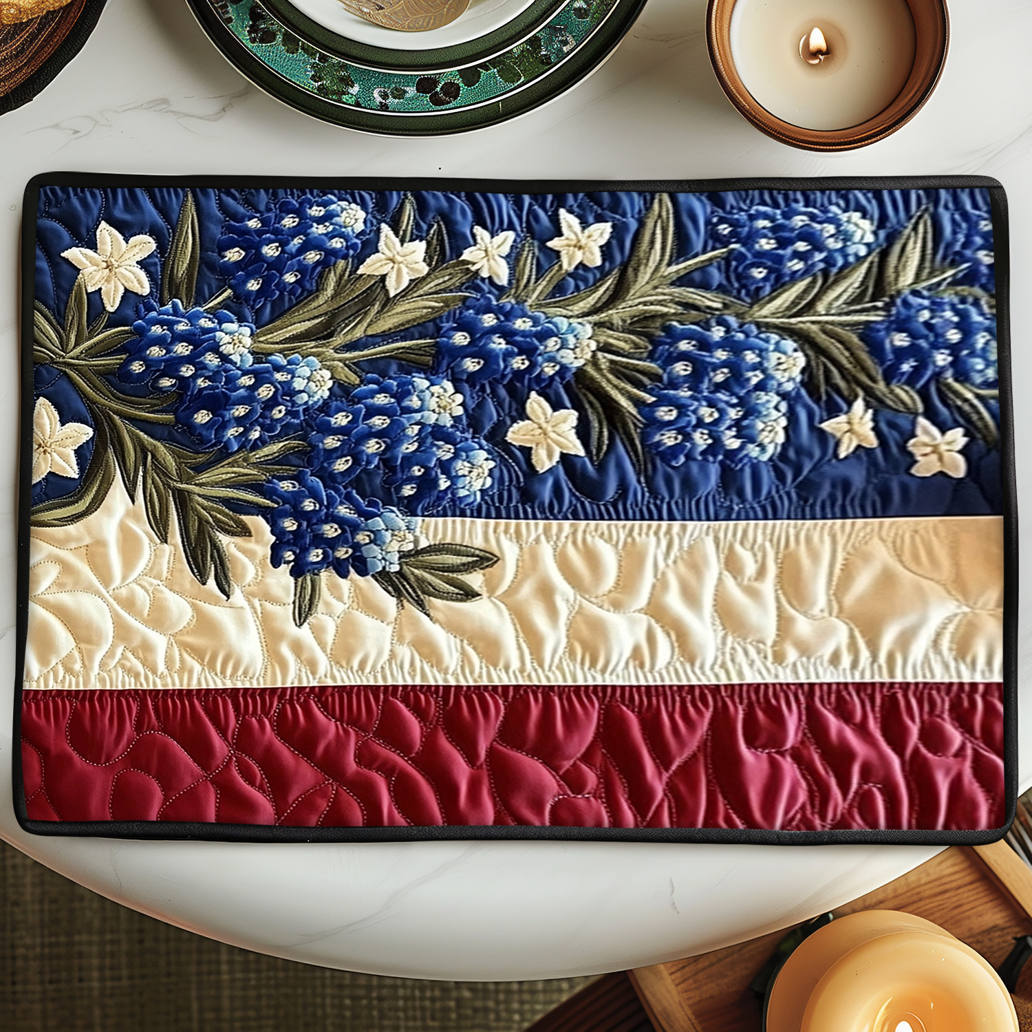 Texas Pride Quilted Place Mat NCU0VH4393