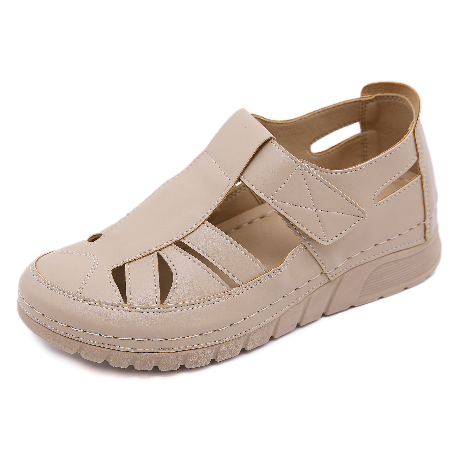 🔥Last day sale 50% off - Velcro wedge heel orthopedic shoes