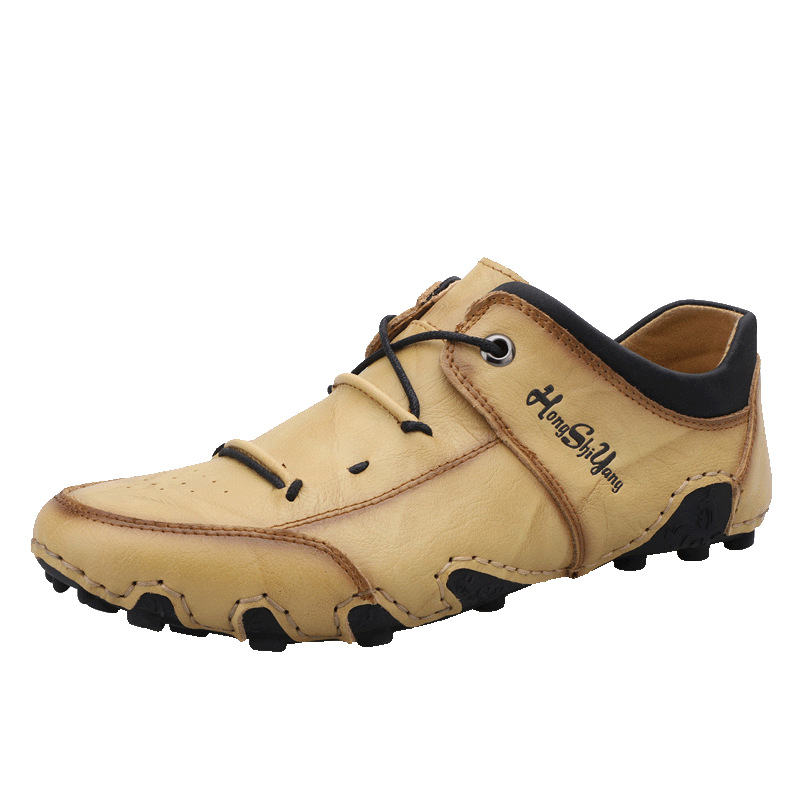 Last day 70% off 🔥⏱️Christmas sale⏱️🔥Men's genuine slip-on shoes