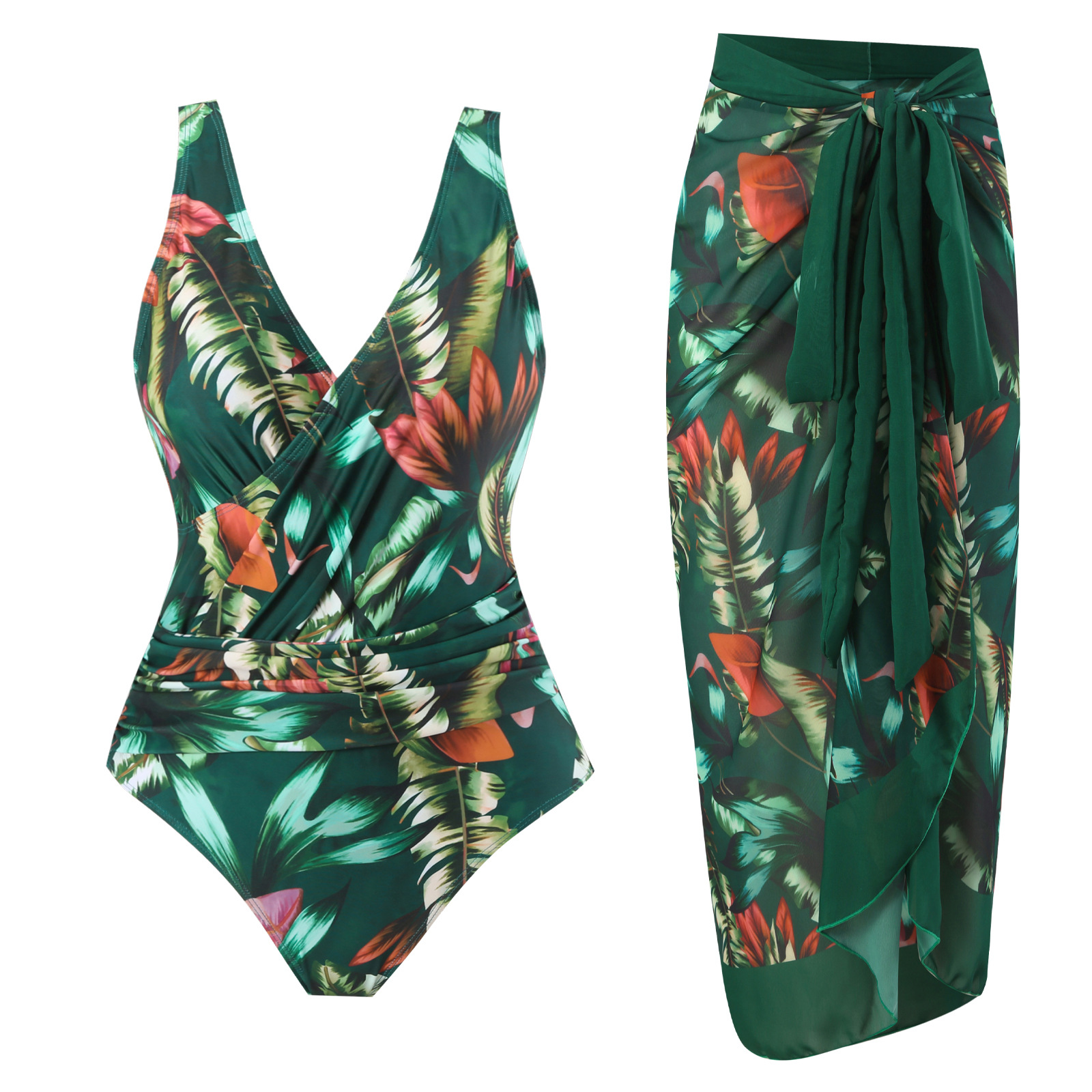 Fashion two piece swimsuit set
