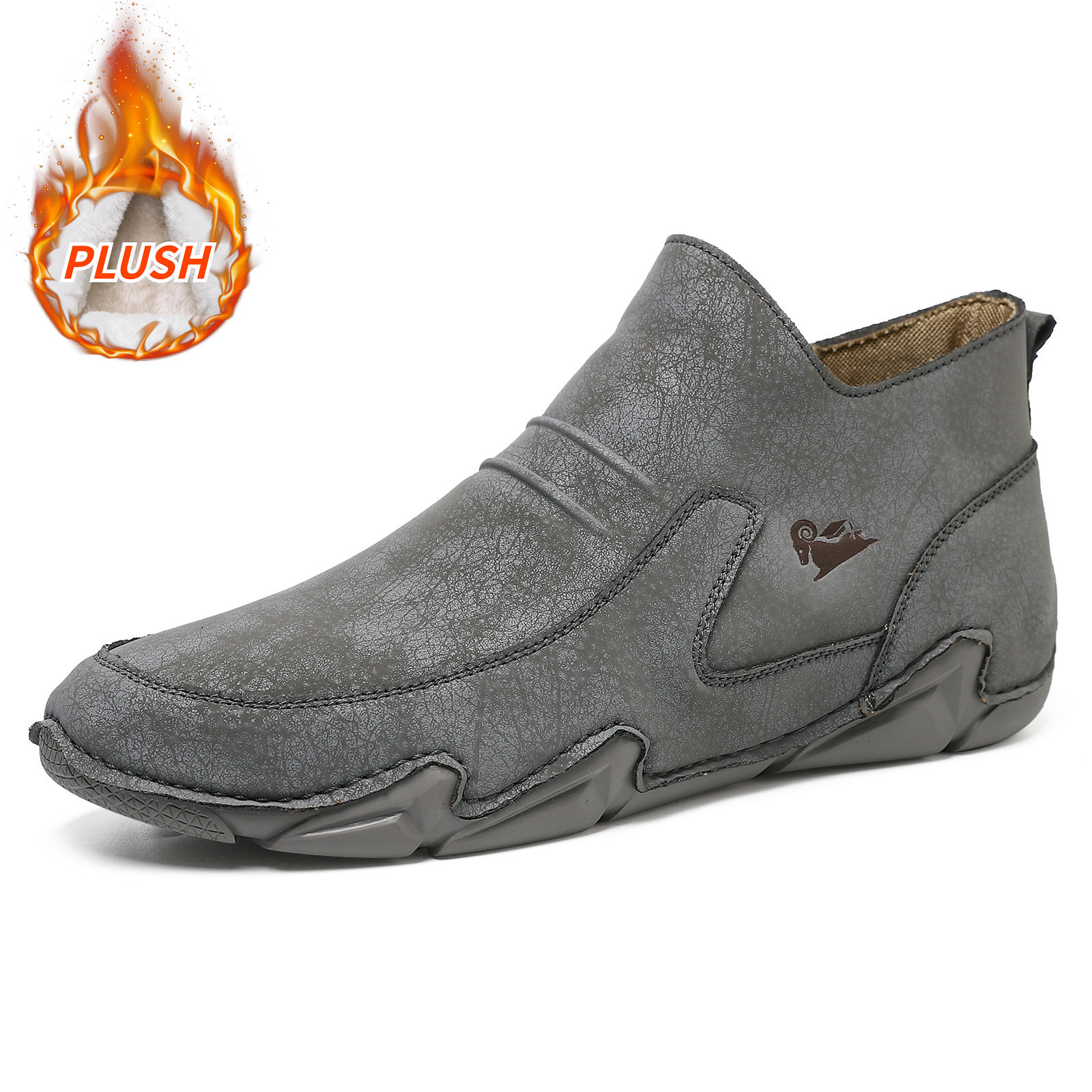 Last day 50% off 🔥⏱️Christmas sale⏱️🔥Men's genuine calfskin Martin boots