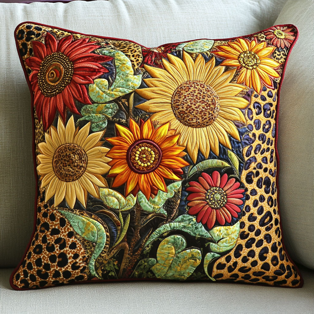 Savanna Blossoms Quilted Pillow Case NCU0NT5919