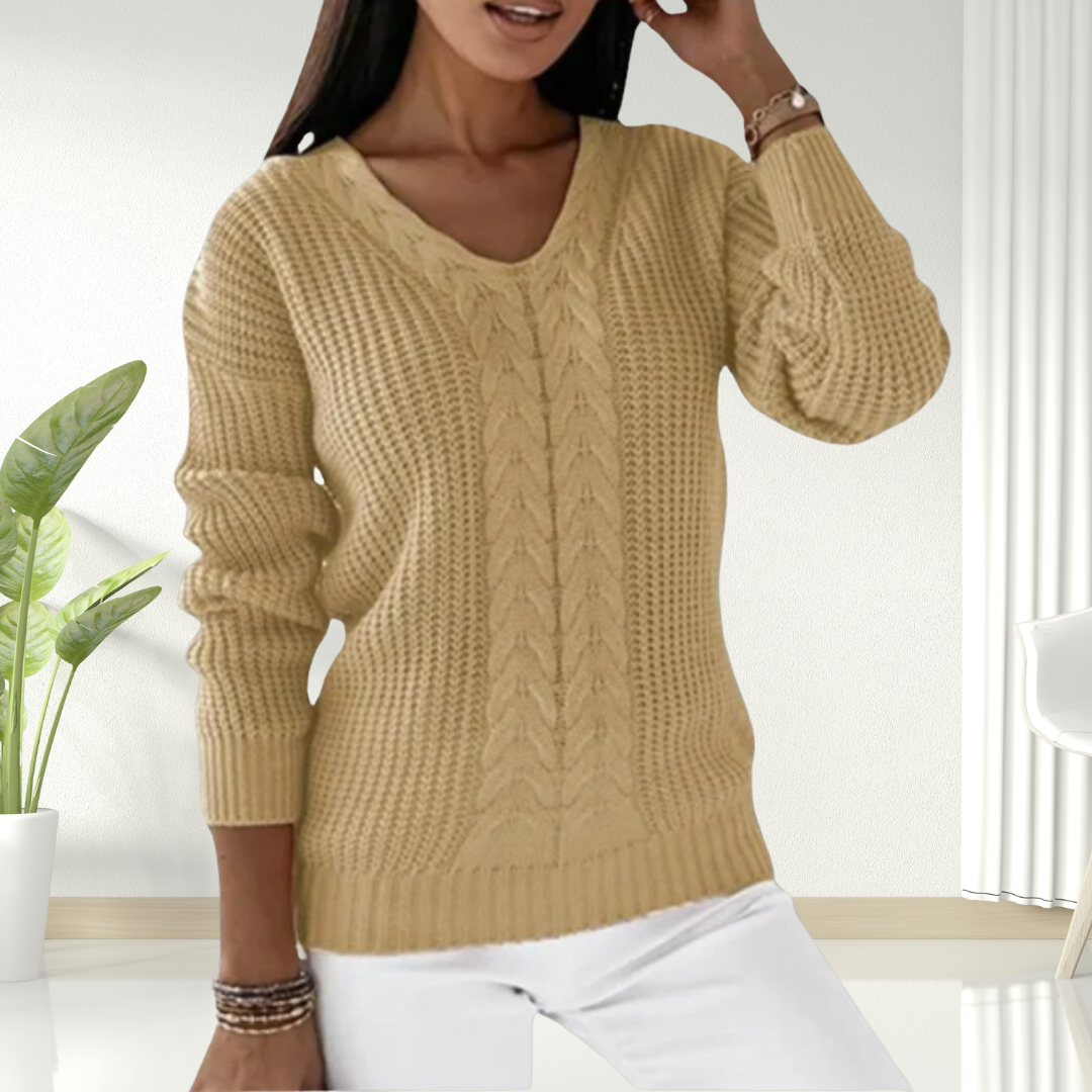  Comfy V-Neck Sweater