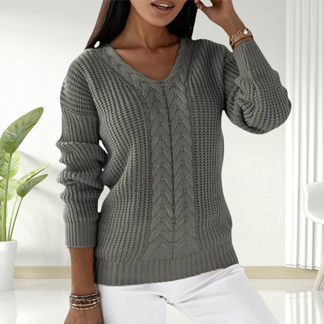  Comfy V-Neck Sweater