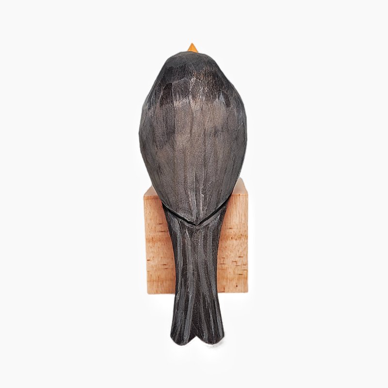 American Robin Painted Bird Figurine